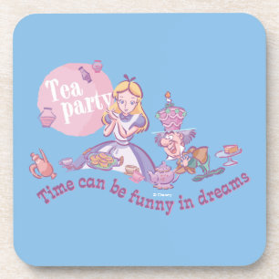 Alice   Time Can Be Funny In Dreams Drink Coaster
