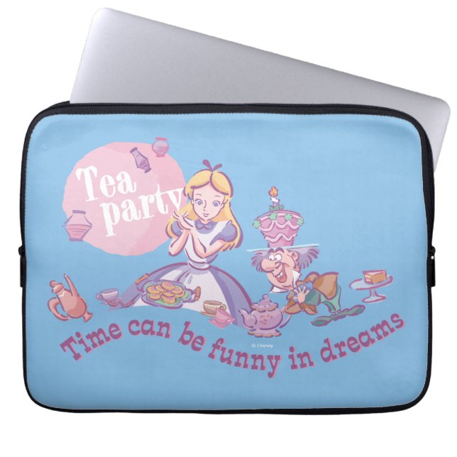 Alice | Time Can Be Funny In Dreams Laptop Sleeve (Front)