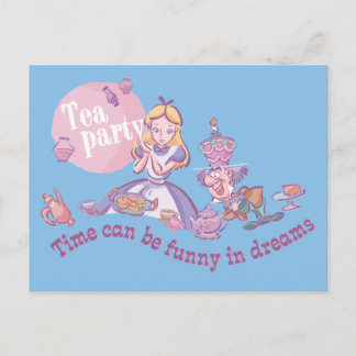 Alice | Time Can Be Funny In Dreams Postcard