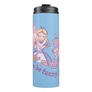 Alice Time Can Be Funny In Dreams Thermal Tumbler