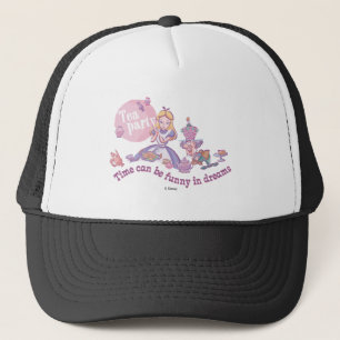 Alice   Time Can Be Funny In Dreams Trucker Hat