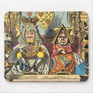 Alice Trial of the Knave of Hearts Vintage  Mouse Pad