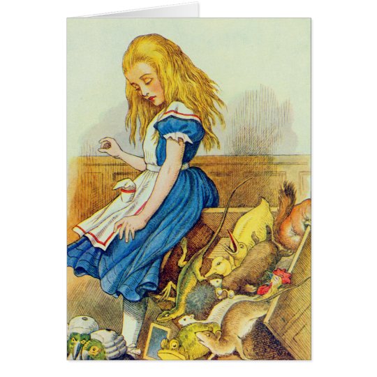 Alice Upsets the Jury-Box Card