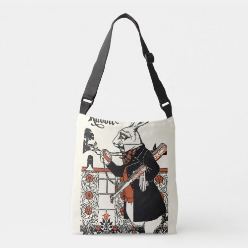 Alice White Rabbit Classic Wonderland  Crossbody Bag