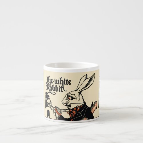 Alice White Rabbit Classic Wonderland  Espresso Cup