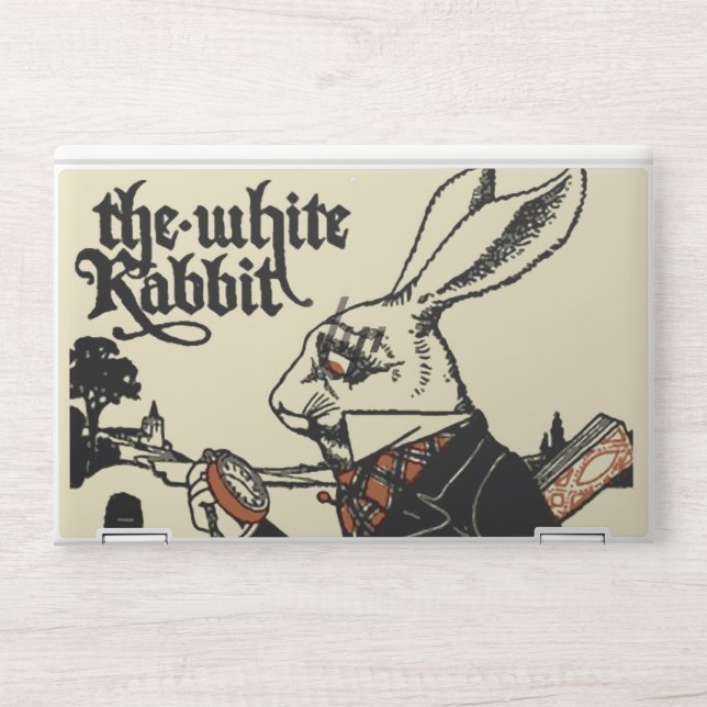 Alice White Rabbit Classic Wonderland  HP Laptop Skin (Front)