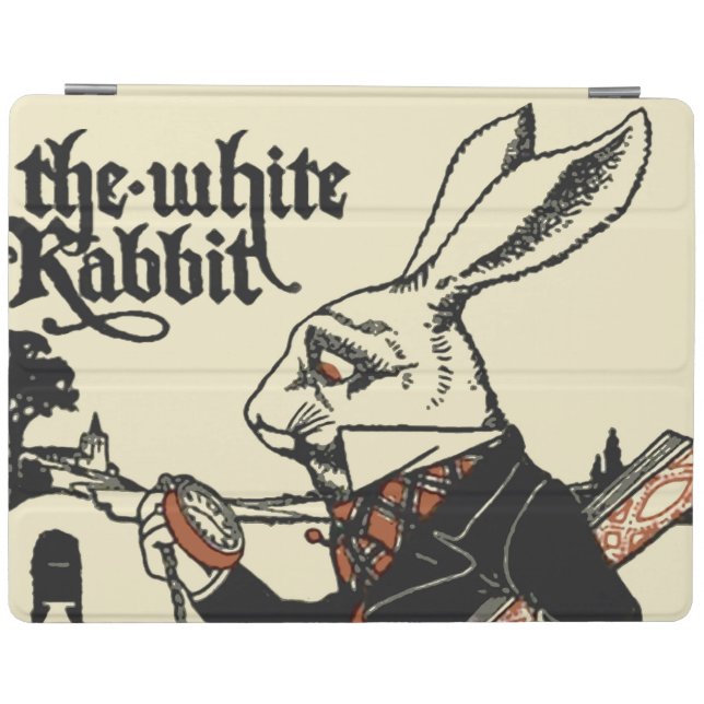 Alice White Rabbit Classic Wonderland  iPad Smart Cover (Horizontal)