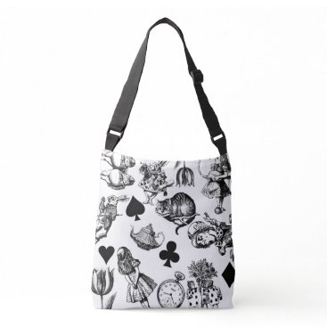 Alice White Rabbit Wonderland Cheshire Cat Crossbody Bag Alice White Rabbit Wonderland Cheshire Cat Crossbody Bag