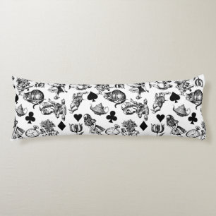 Alice White Rabbit Wonderland Classic Body Pillow