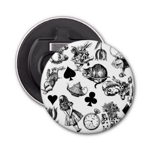 Alice White Rabbit Wonderland Classic Bottle Opener