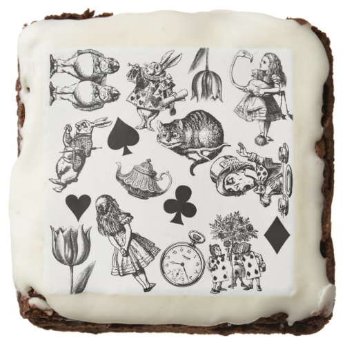 Alice White Rabbit Wonderland Classic Brownie