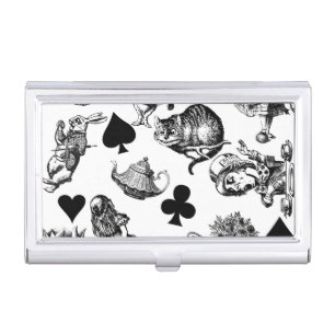 Alice White Rabbit Wonderland Classic Business Card Case
