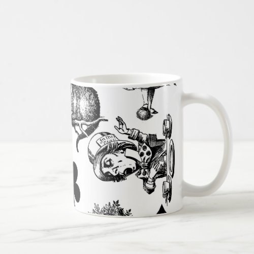 Alice White Rabbit Wonderland Classic Coffee Mug
