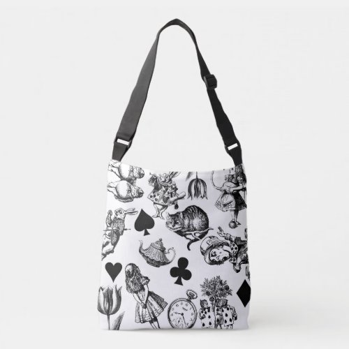 Alice White Rabbit Wonderland Classic Crossbody Bag