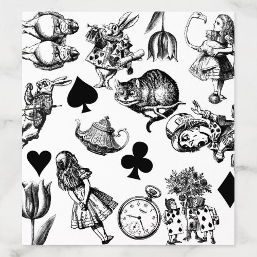 Alice White Rabbit Wonderland Classic Envelope Liner