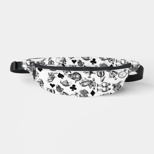 Alice White Rabbit Wonderland Classic Fanny Pack