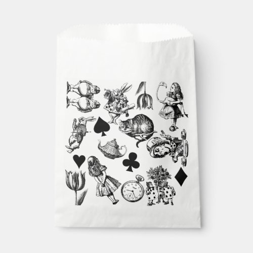 Alice White Rabbit Wonderland Classic Favor Bag