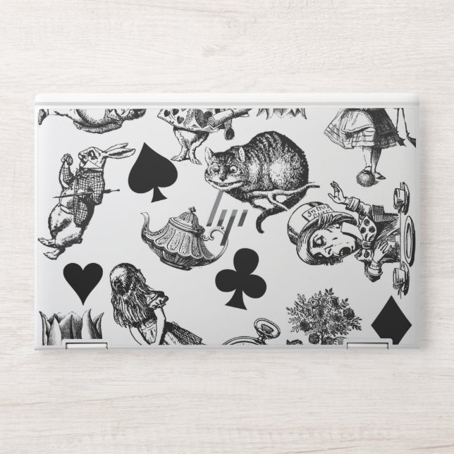 Alice White Rabbit Wonderland Classic HP Laptop Skin (Front)