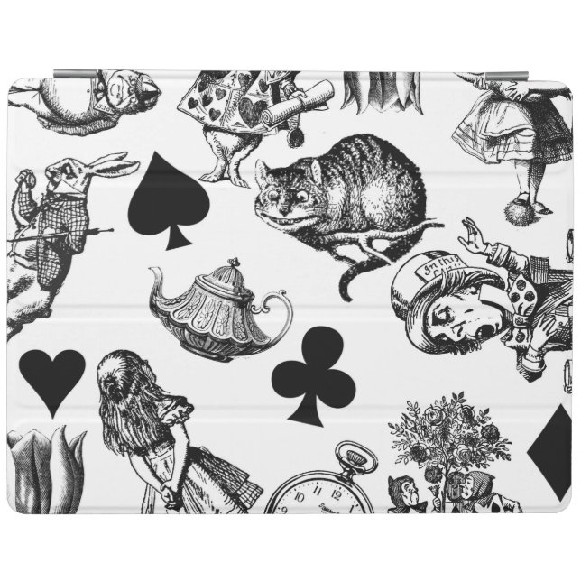 Alice White Rabbit Wonderland Classic iPad Smart Cover (Horizontal)