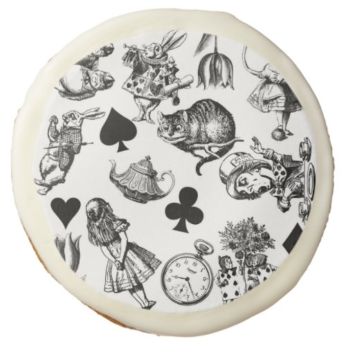 Alice White Rabbit Wonderland Classic Sugar Cookie