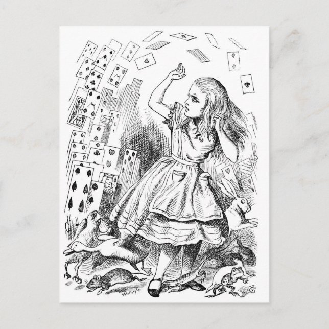 Alice with Cards (Front)