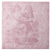 Alice in Wonderland Tile, The Dodo Ceramic Tile, Zazzle