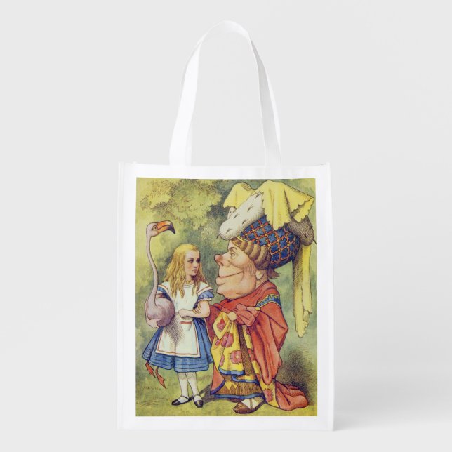 Alice with the Duchess Grocery Bag (Front)