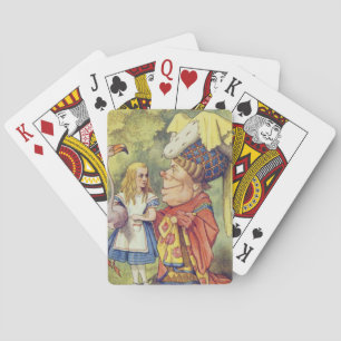 Alice with the Duchess Poker Cards
