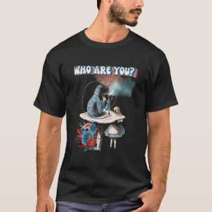 Alice Wonderland Caterpillar Smoking Hookah Pipe T-Shirt