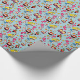 Alice In Wonderland | Colorful Fun Pattern Wrapping Paper Sheets | Zazzle