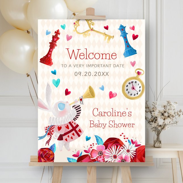 Alice Wonderland Welcome Sign (Creator Uploaded)