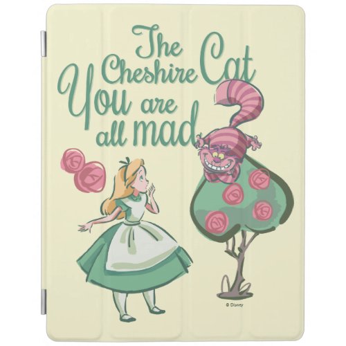 Alice  You Are All Mad iPad Smart Cover