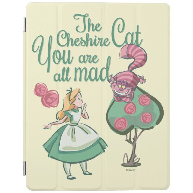 Alice | You Are All Mad iPad Smart Cover (Front)