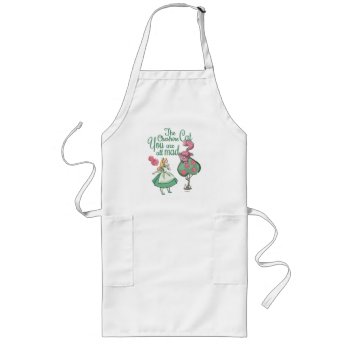 Alice | You Are All Mad Long Apron by aliceinwonderland at Zazzle