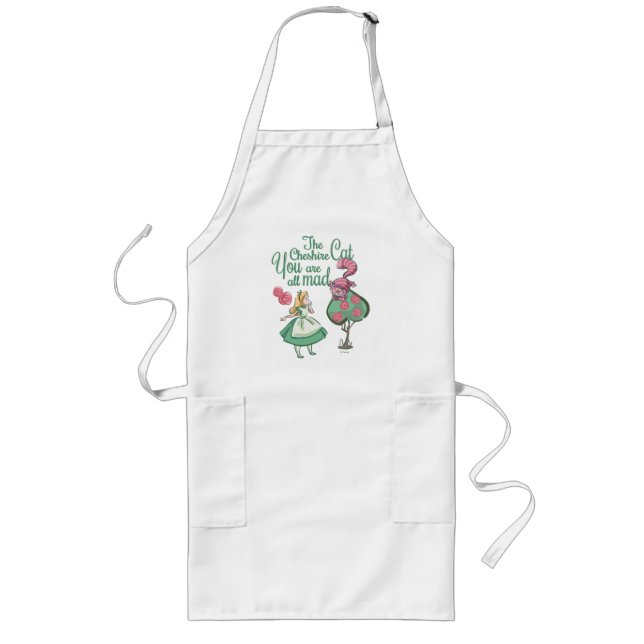 Alice | You Are All Mad Long Apron (Front)