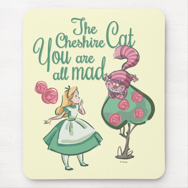 Alice | You Are All Mad Mouse Pad (Front)