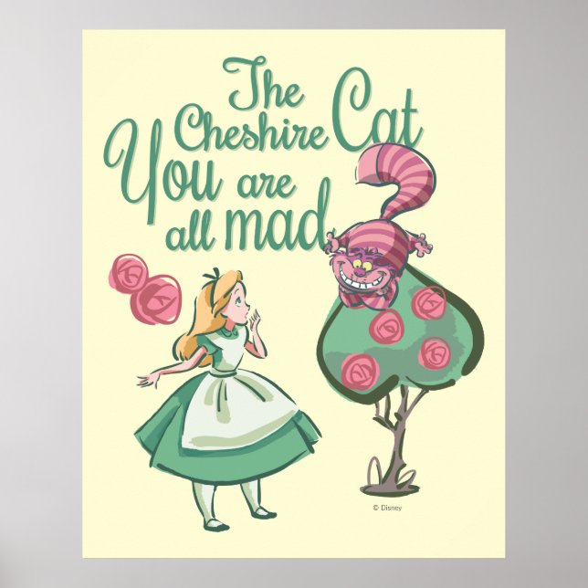 Alice | You Are All Mad Poster (Front)