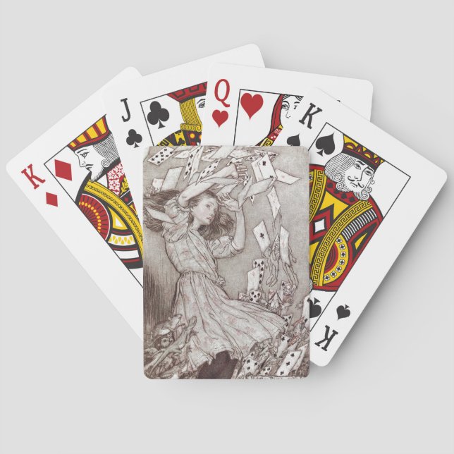 Alice's adventures in Wonderland (1907)  Poker Cards (Back)
