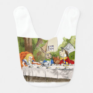 Alice's Adventures in Wonderland Baby Bib