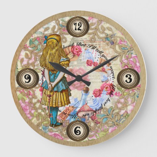 Alices Adventures In Wonderland Clock