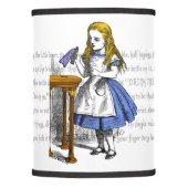 Alice's Adventures in Wonderland Lamp Shade (Front)