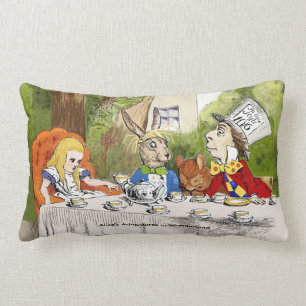 Alice's Adventures in Wonderland Lumbar Pillow