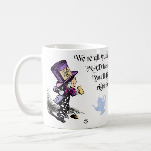 Alices Adventures In Wonderland Mad hatter Mug