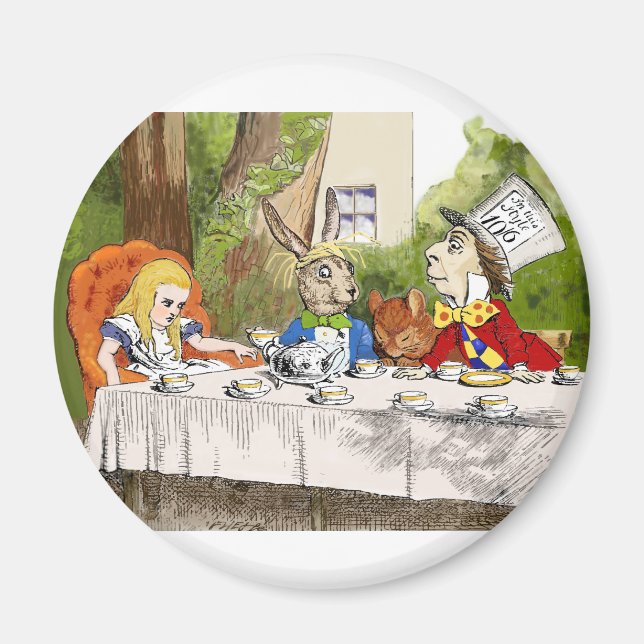Alice's Adventures in Wonderland Magnet (Front)