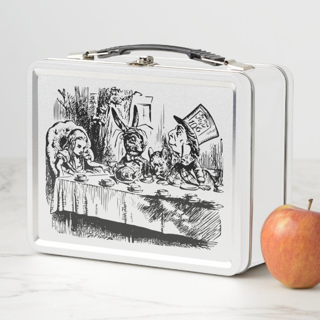 Alice's Adventures in Wonderland Metal Lunch Box (In Situ)