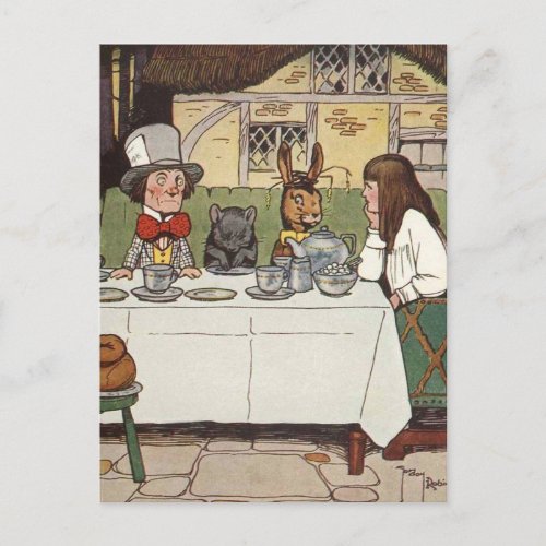 Alices Adventures in Wonderland Postcard