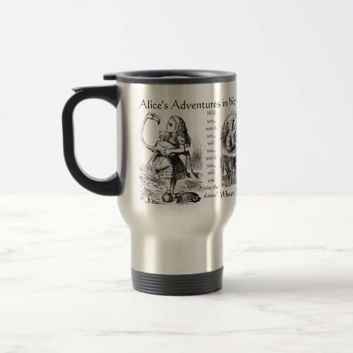 Alices Adventures in Wonderland Travel Mug