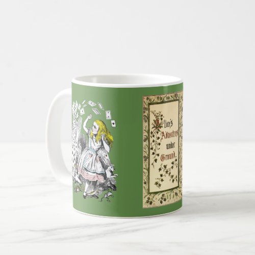 Alices Adventures Under Ground Art Coffee Mug