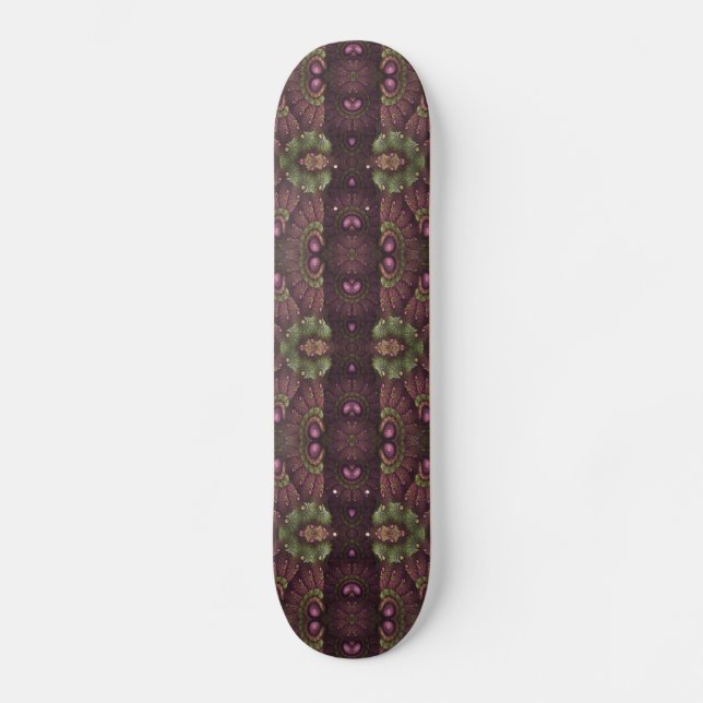 Alice's Asters Skateboard Deck (Front)