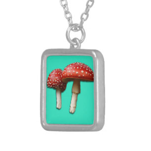 Alice's Companion: Mushroom Necklace
